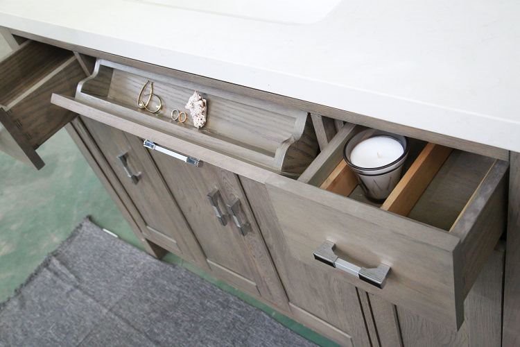 48 inch Brown Bathroom Vanity