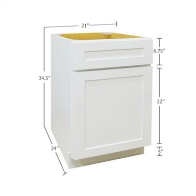 21 colio pagrindinė spintelė