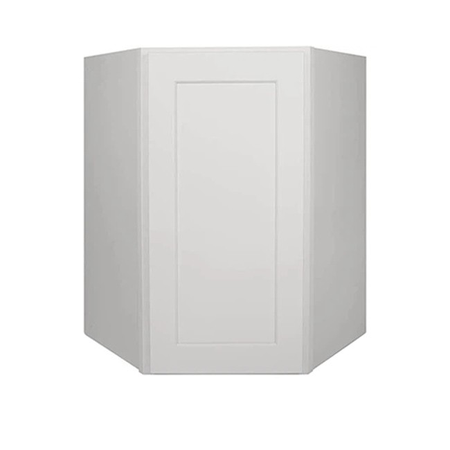 Įstriža kampinė sieninė spintelė