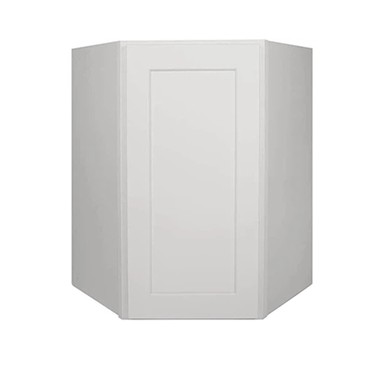 Įstriža kampinė sieninė spintelė